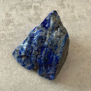 2” chunk of polished lapis lazuli gemstone crystal new age